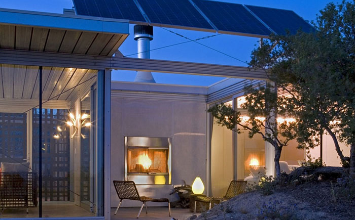 Солнечные батареи обеспечивают полную автономию дома