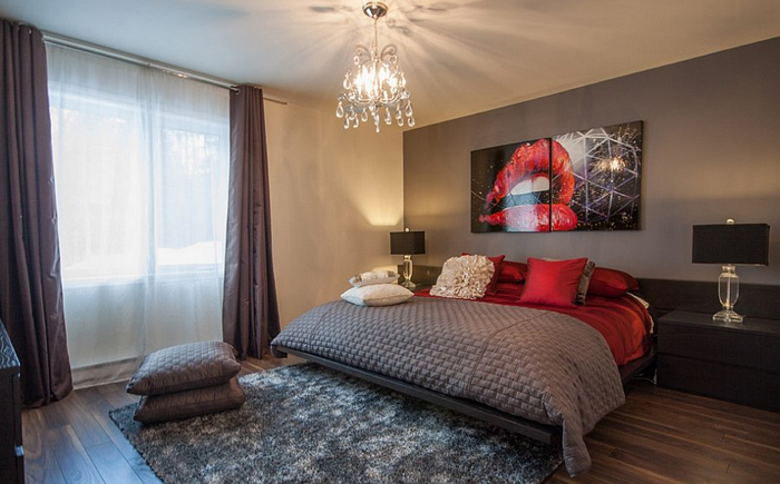 Роскошная спальня от Le Blanc Home Staging & Relooking