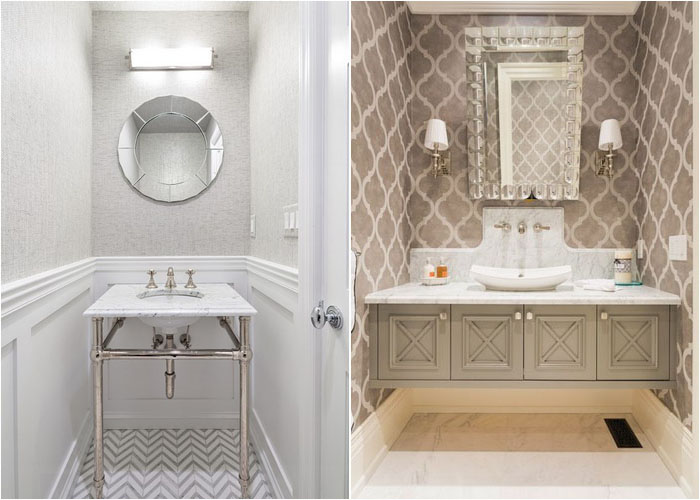 Интерьер туалетной комнаты от Clean Design и Prestige Homes