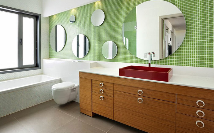 Интерьер ванной комнаты от Echo Design