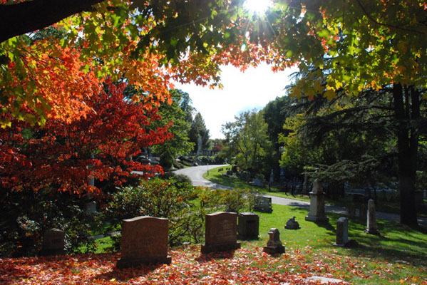 Кладбище Auburn Cemetery, Массачусетс
