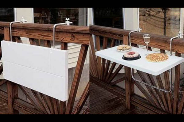 Раскладной столик для балкона