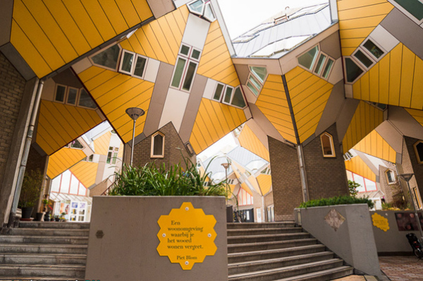 Кубические дома, Роттердам (Голландия) 