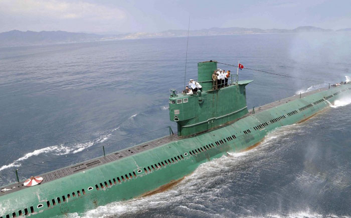 Северная Корея – 78 подводных лодок