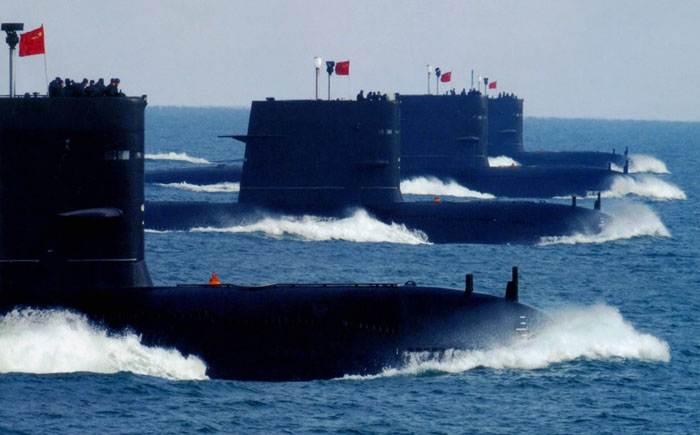 Китай – 69 подводных лодок