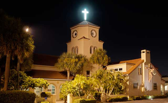 Церковь во Флориде. США