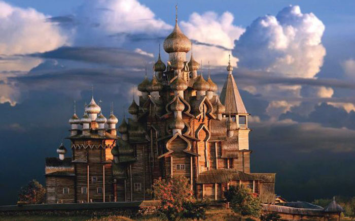 Церковь Преображения, Кижи, Россия