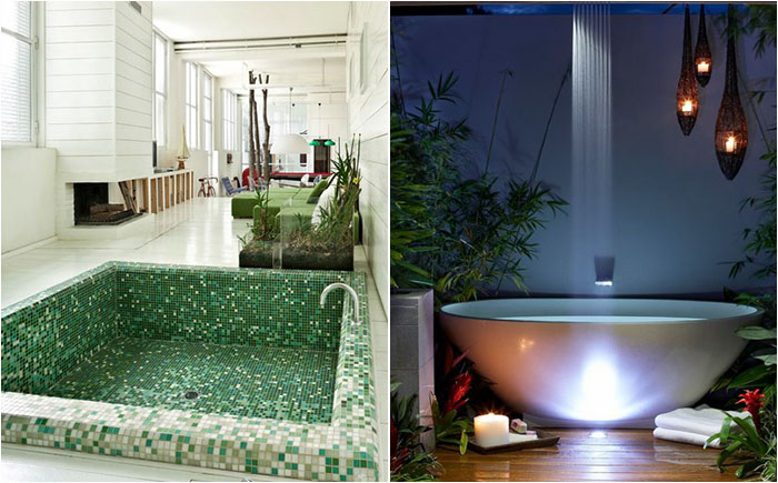 12 самых потрясающих  ванных комнат для отдыха и полного расслабления тела и души 
