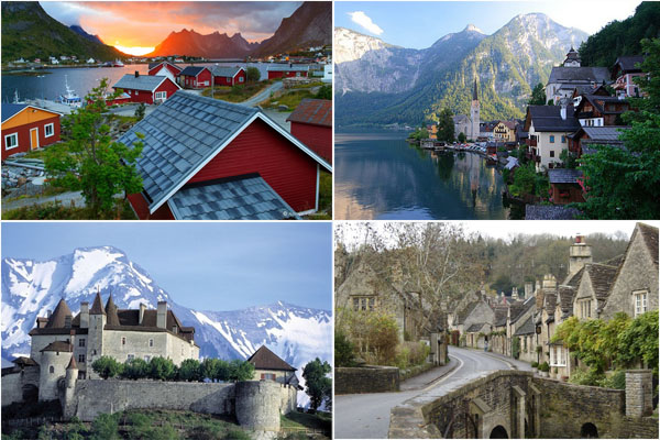10 самых потрясающих деревень Европы