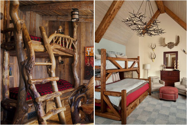 Спальни в деревенском стиле