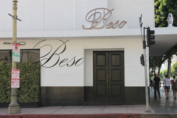 Ресторан Beso, Ева Лонгория