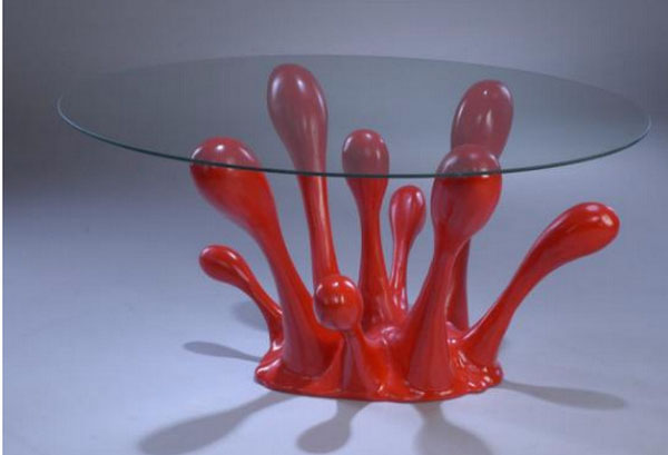 Кофейный столик Kersplat от дизайнера James Ian Killinger