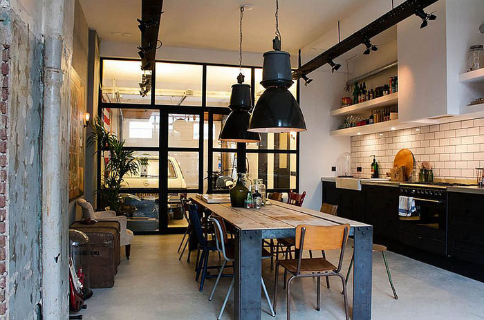 Кухня в эклектичном стиле от Bricks Amsterdam