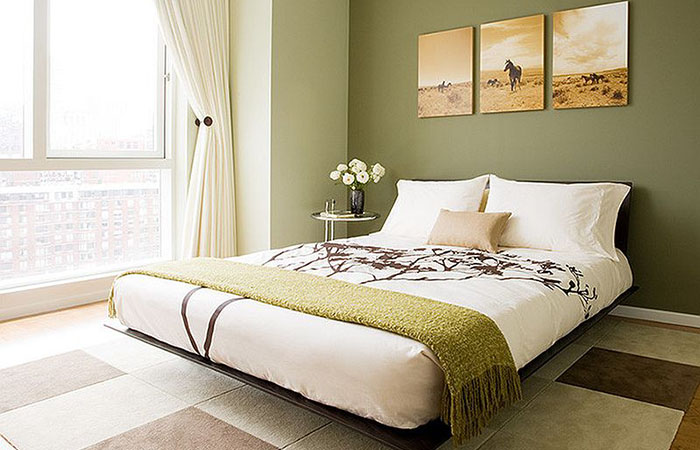 Интерьер спальни от Susan Kennedy Design
