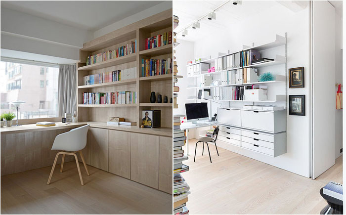 Мебель для домашнего офиса в скандинавском стиле