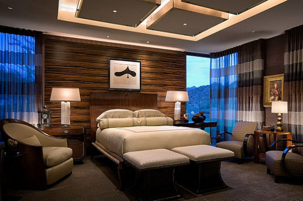 Интерьер спальни от Harte Brownlee & Associates Interior Design