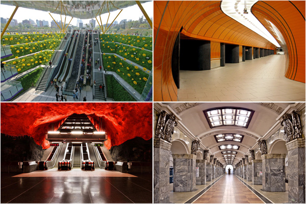 Фантастическое подземелье: самые красивые станции метро