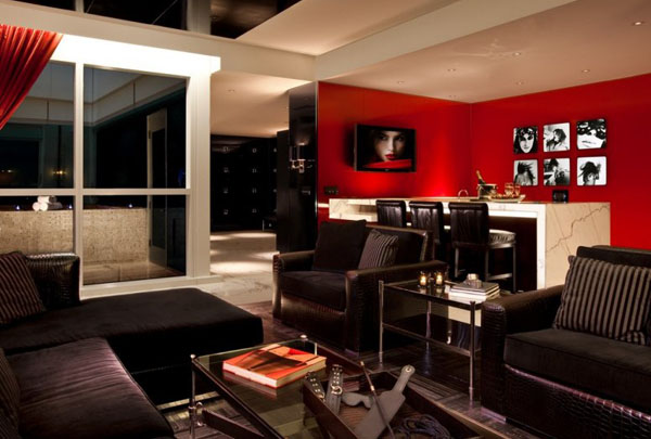 Provocateur Suite в отеле  «Hard Rock», Лас-Вегас 