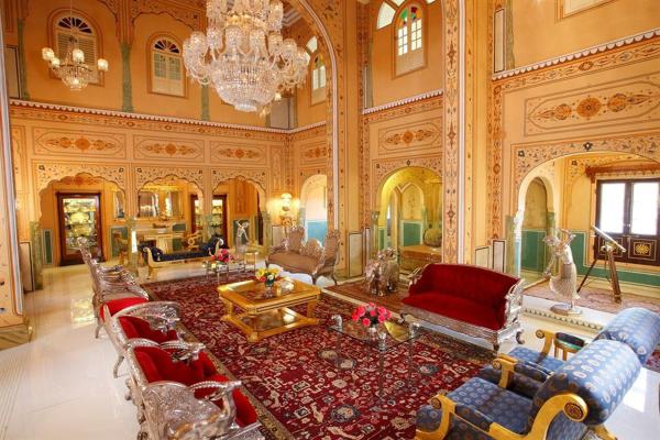 Президентский люкс, отель «Raj Palace», Джайпур, Индия 