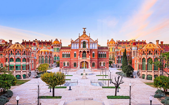 Больница Святого Павла в Барселоне