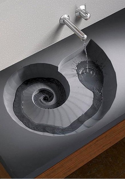 Модель Ammonite Washbasin от немецкой компании HighTech Design 