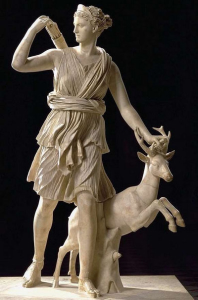 Артемида и олень