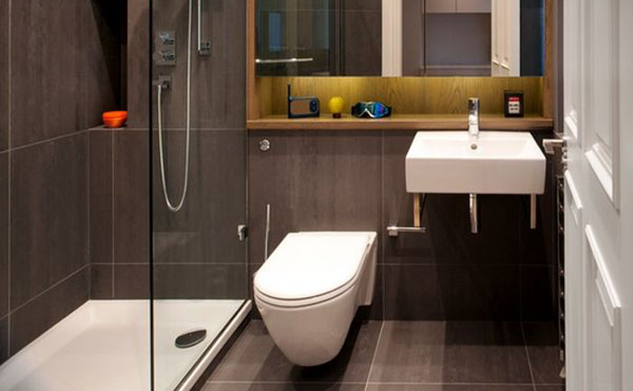 Подвесной унитаз способен полностью изменить вид ванной комнаты
