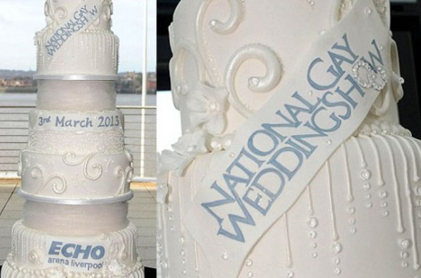 Торт для национальной свадебной выставки