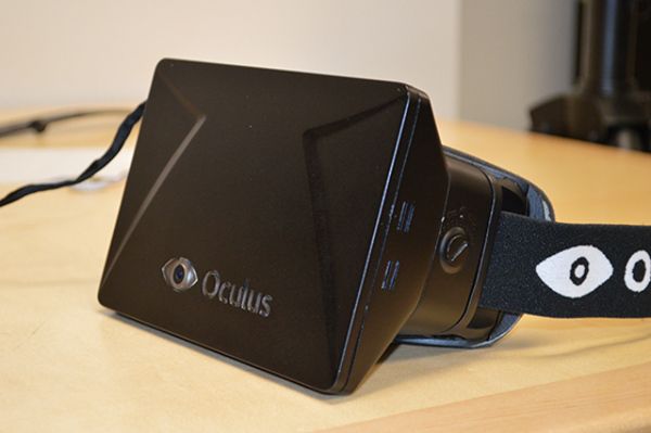 Действующий прототип очков Oculus Rift