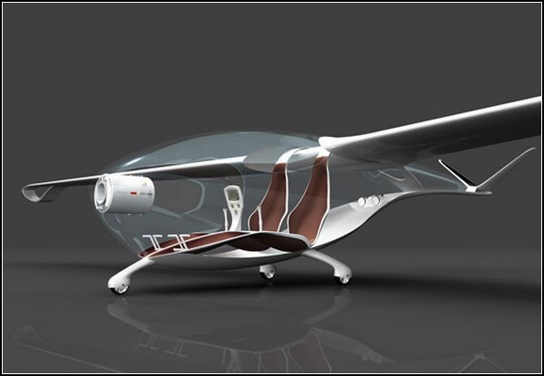 Экологически чистый частный самолет Oriens Glider