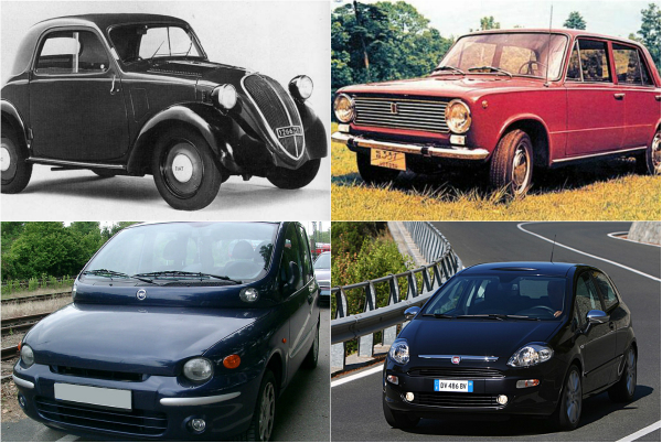 Обзор самых известных моделей Fiat