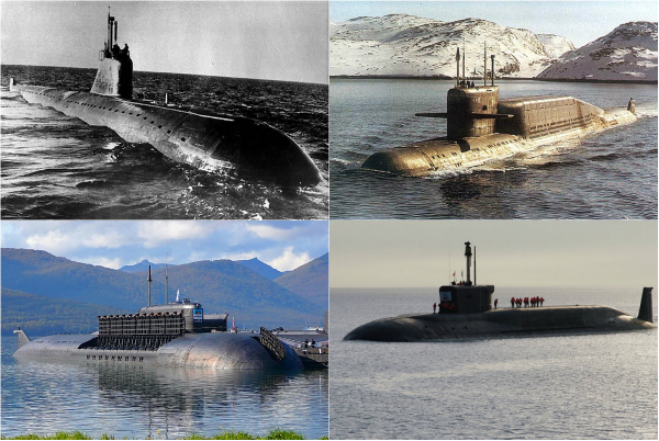 Обзор знаковых подводных лодок ОАО «Севмаш»
