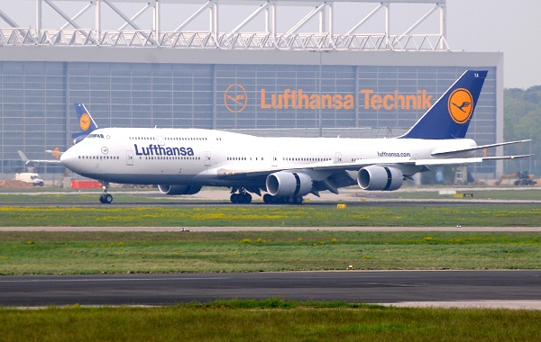 Boeing 747-8 компании Lufthansa