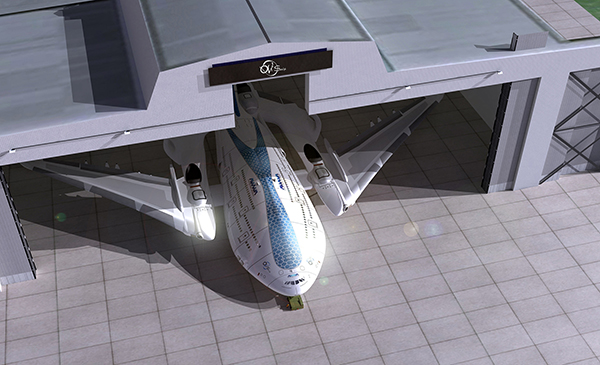 Концепт пассажирского самолета Sky Whale