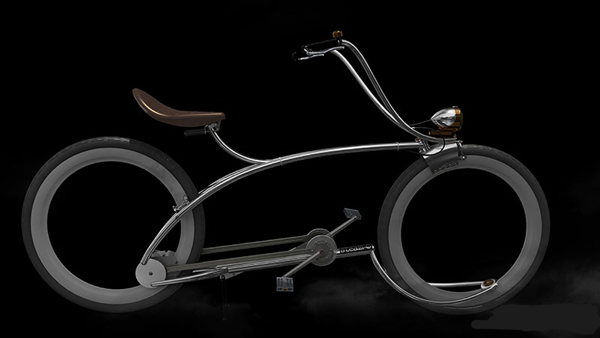 Ретро-футуристичный велосипед Steam-O