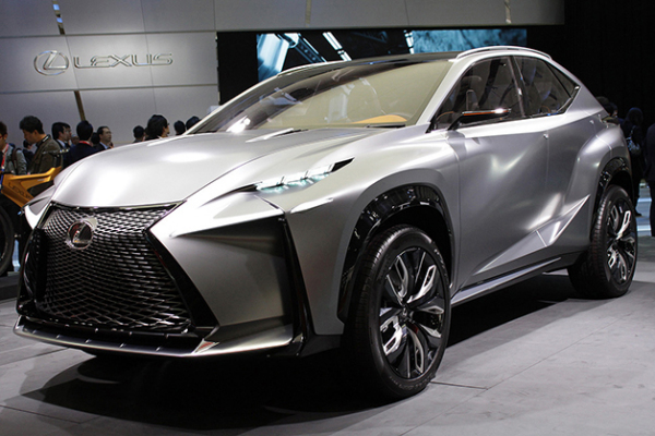 Агрессивный концепт Lexus LF-NX Turbo