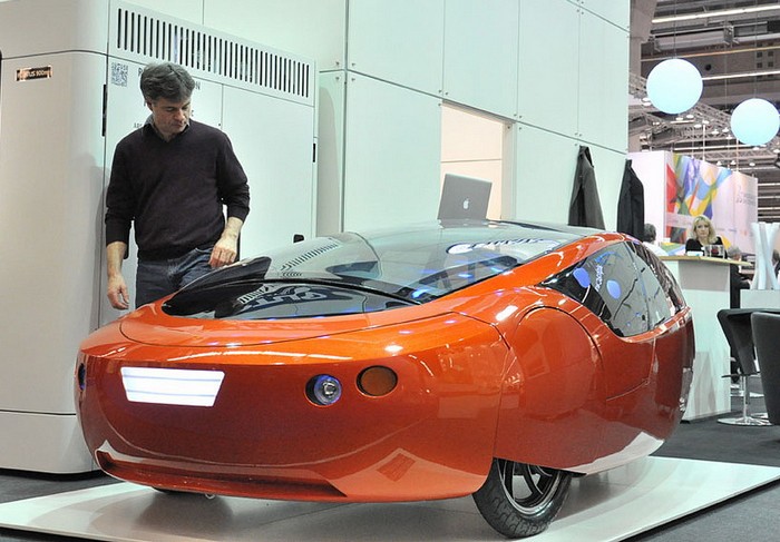 Urbee Hybrid – напечатанный на 3D-принтере автомобиль