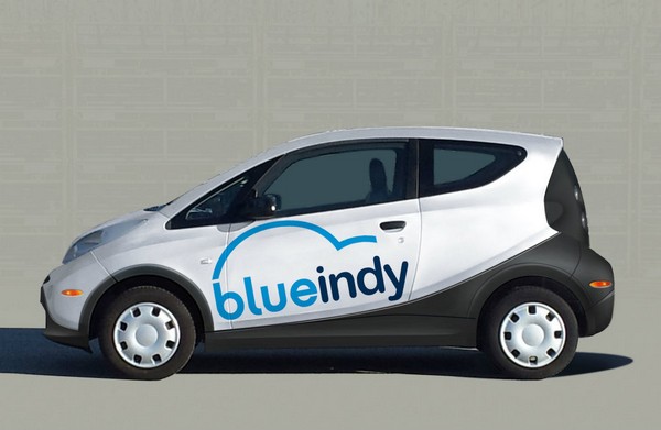 BlueIndy – крупнейшая в Америке сеть общественных электромобилей