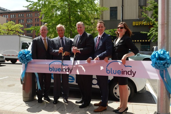 BlueIndy – крупнейшая в Америке сеть общественных электромобилей