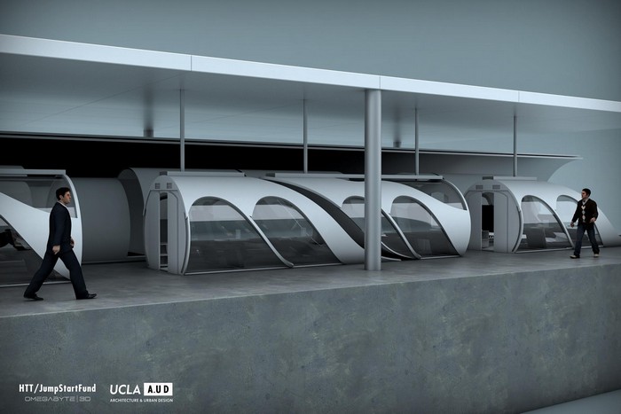 Первую линию транспортной системы Hyperloop построит компания JumpStartFund.