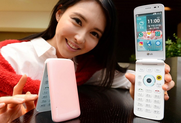 LG Ice Cream – неожиданный телефон-раскладушка с тремя экранами