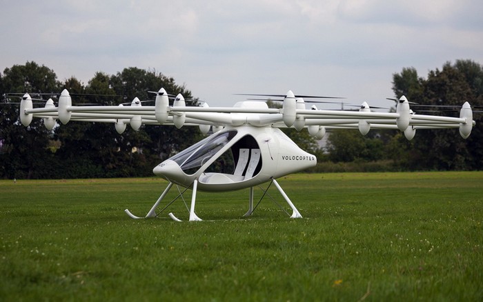 Volocopter – вертолет с управлением, как у игрушечного мультикоптера