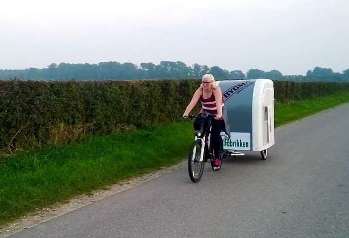 Wide Path Camper – миниатюрный дом на колесах для велосипедистов