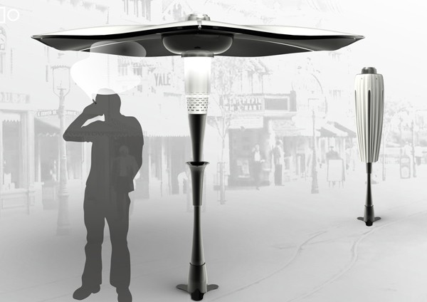 Spiro Air Cleaner – уличный зонтик против табачного дыма
