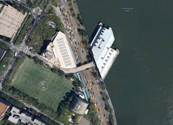 Новый нью-йоркский парк на крыше мусорного терминала