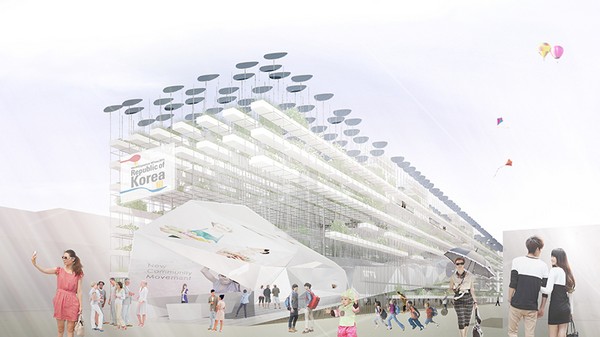 Корейский павильон на EXPO 2015 в Милане. Источник фото: BCHO Architects