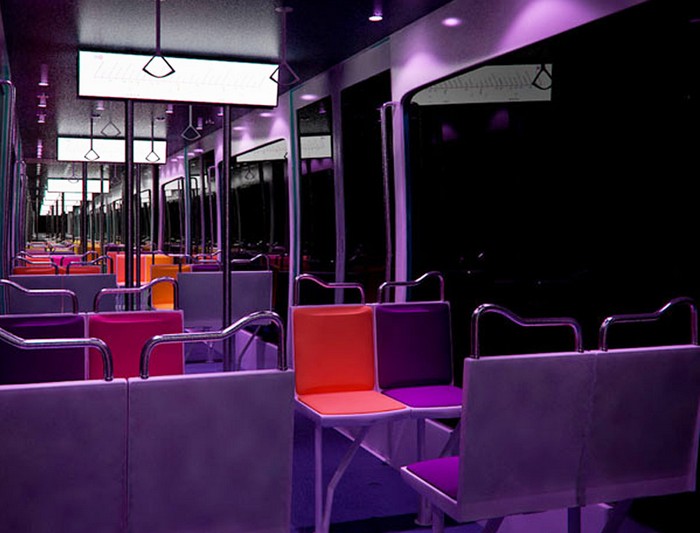 Metronomie – стильные поезда метро от Ива Ломбардье (Yves Lombardet)