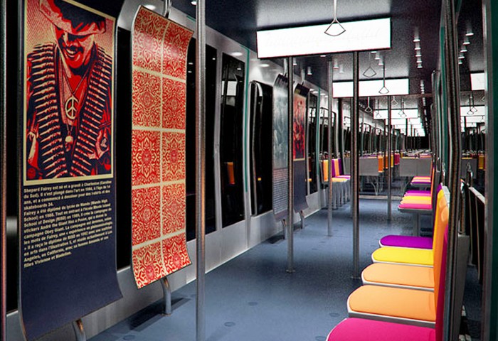 Metronomie – стильные поезда метро от Ива Ломбардье (Yves Lombardet)