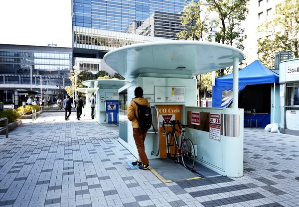 Eco Cycle Underground Bicycle Park – подземный велопаркинг в Токио. Источник фото: Keith Tsuji/Getty Images