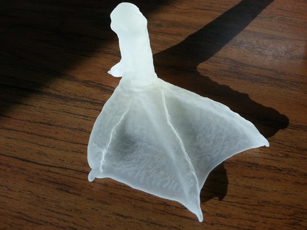 Лапа для утенка, напечатанная на 3D-принтере. Источник фото: designboom.com